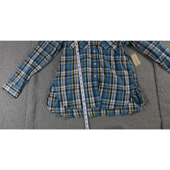 New Polo Ralph Lauren Denim Supply Company Womens M Blue Plaid Cowgirl - Picture 6 of 6